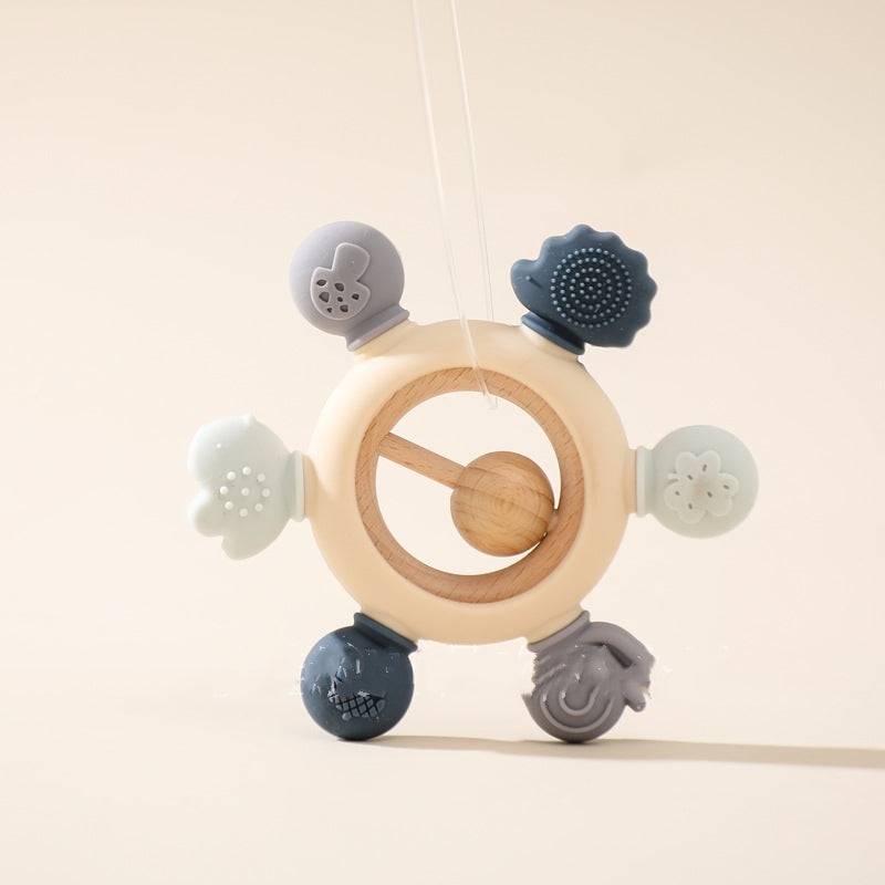 Baby's Molars Prevent Hand Sucking Silicone Yaoyaole Tableware Soothing Rattle Toys - BulkBy