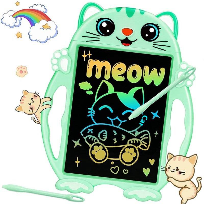 Cartoon Color Painting And Writing Educational Toys Children's Handwriting Drawing Board - BulkBy
