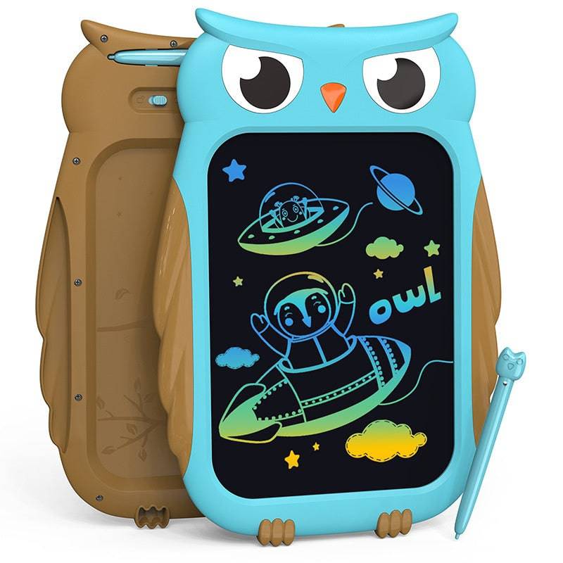 Cartoon Color Painting And Writing Educational Toys Children's Handwriting Drawing Board - BulkBy