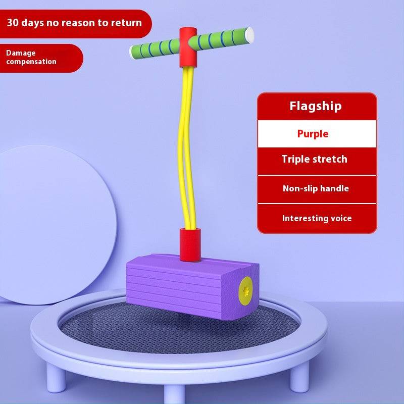 Children's Pogo Stick Frog Jump To Promote Growth And Height Artifact - BulkBy