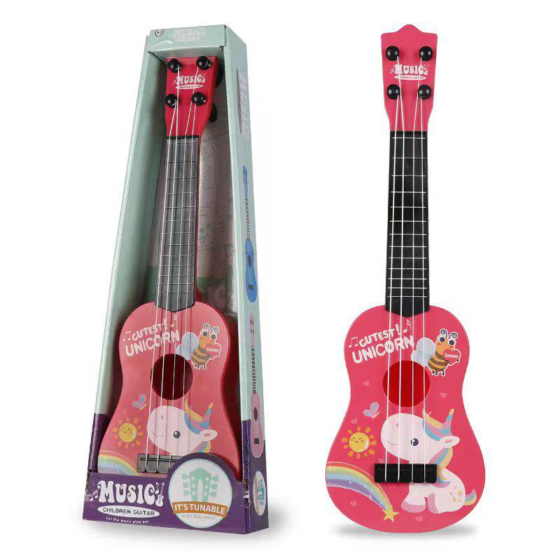 Children's Small Guitar It Toy Can Play Ukulele - BulkBy