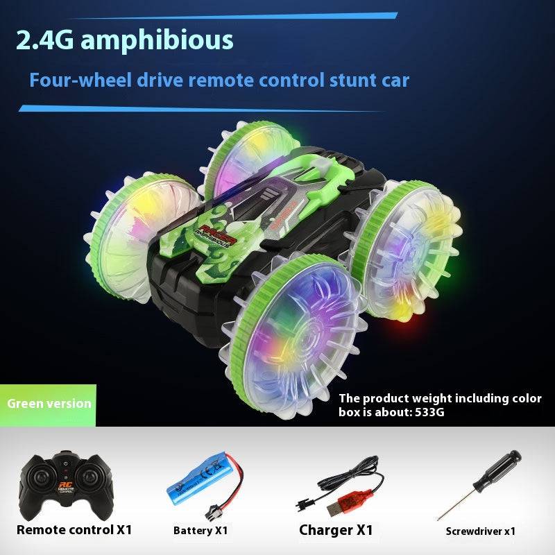 Double-sided Tumbling Stunt Car Children's Toy Car - BulkBy