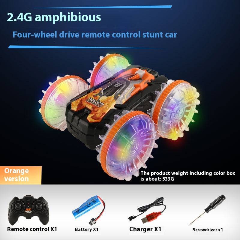 Double-sided Tumbling Stunt Car Children's Toy Car - BulkBy