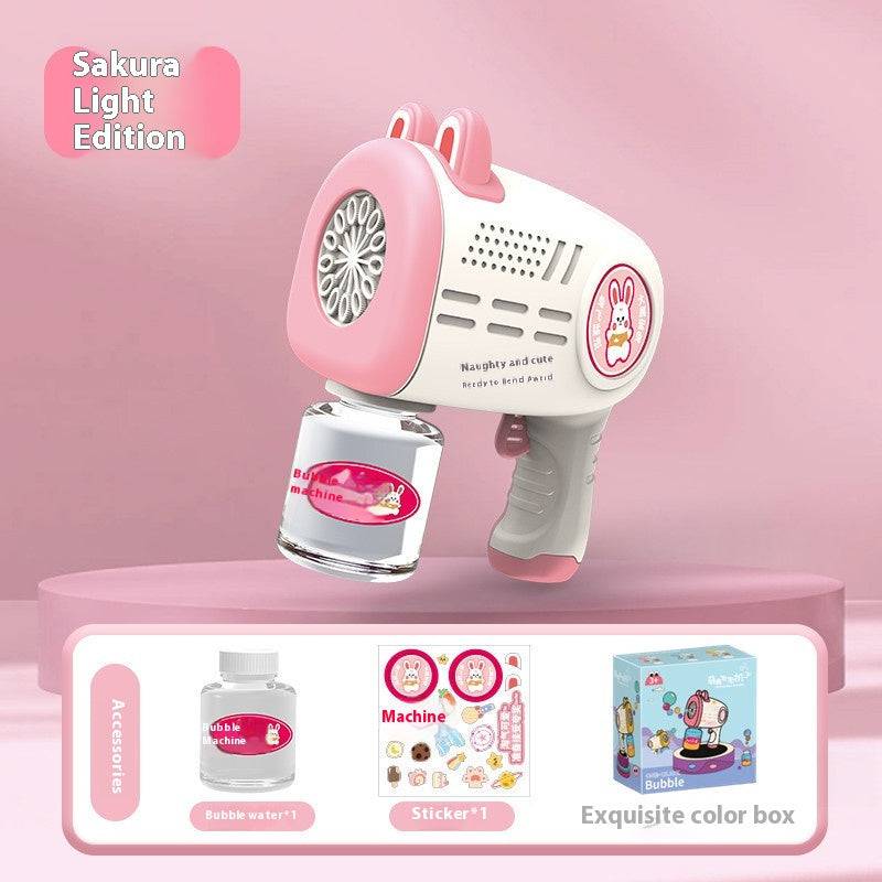 Electric Gatling Bubble Gun Children's Toys - BulkBy