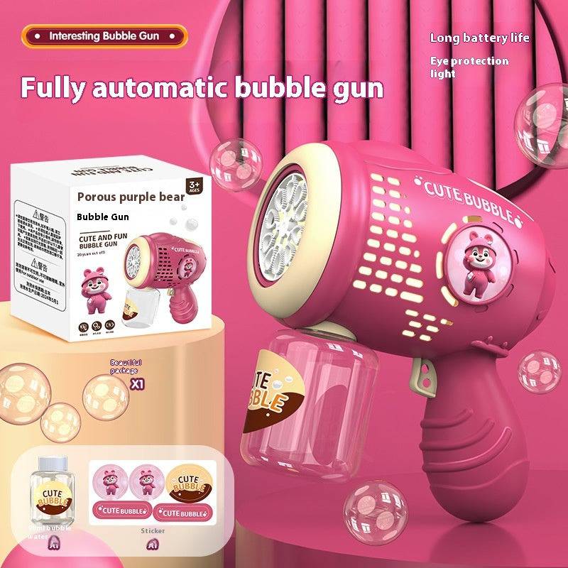 Electric Gatling Bubble Gun Children's Toys - BulkBy