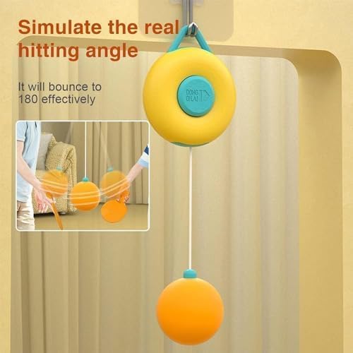 Indoor Hanging Table Tennis Self Training Set for Kids Ping Pong Set