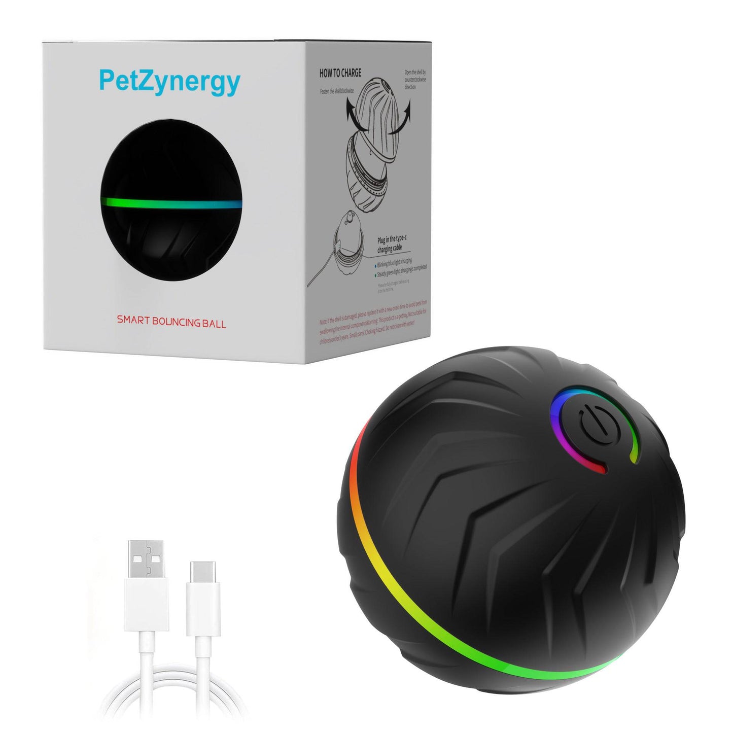 Intelligent Gravity Bouncing Ball Dog Toy Ball - BulkBy