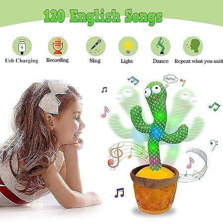 LED Musical Dancing & Mimicry Cactus Toy - BulkBy