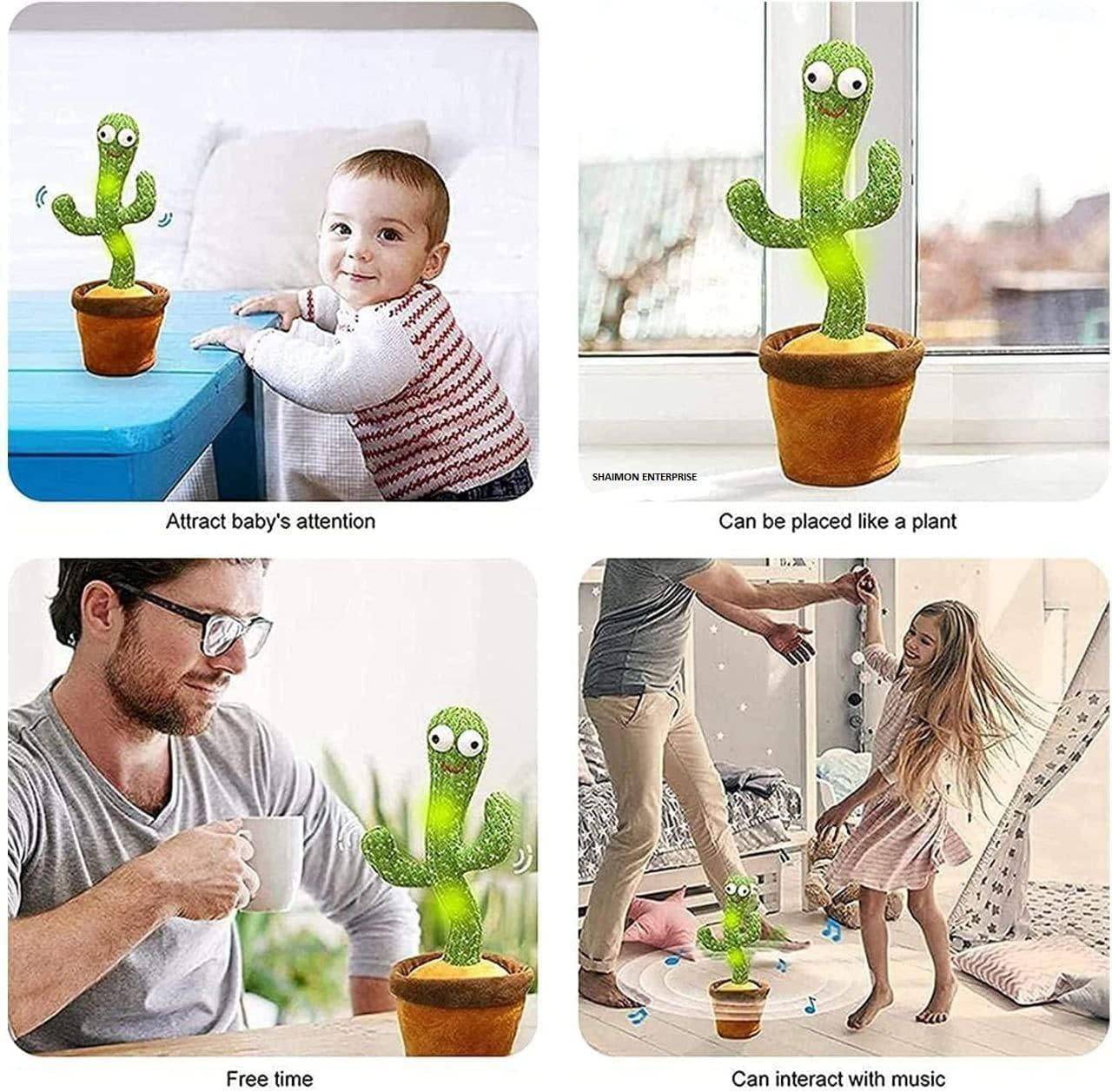 LED Musical Dancing & Mimicry Cactus Toy - BulkBy