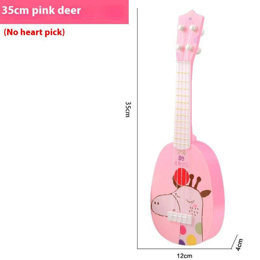 35cm Children's Musical Instrument Ukulele Small Guitar - BulkBy