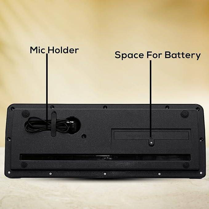 37 Keys Piano Keyboard Toy with Microphone, USB Power Cable & Sound Recording Function Analog Portable Keyboard - BulkBy