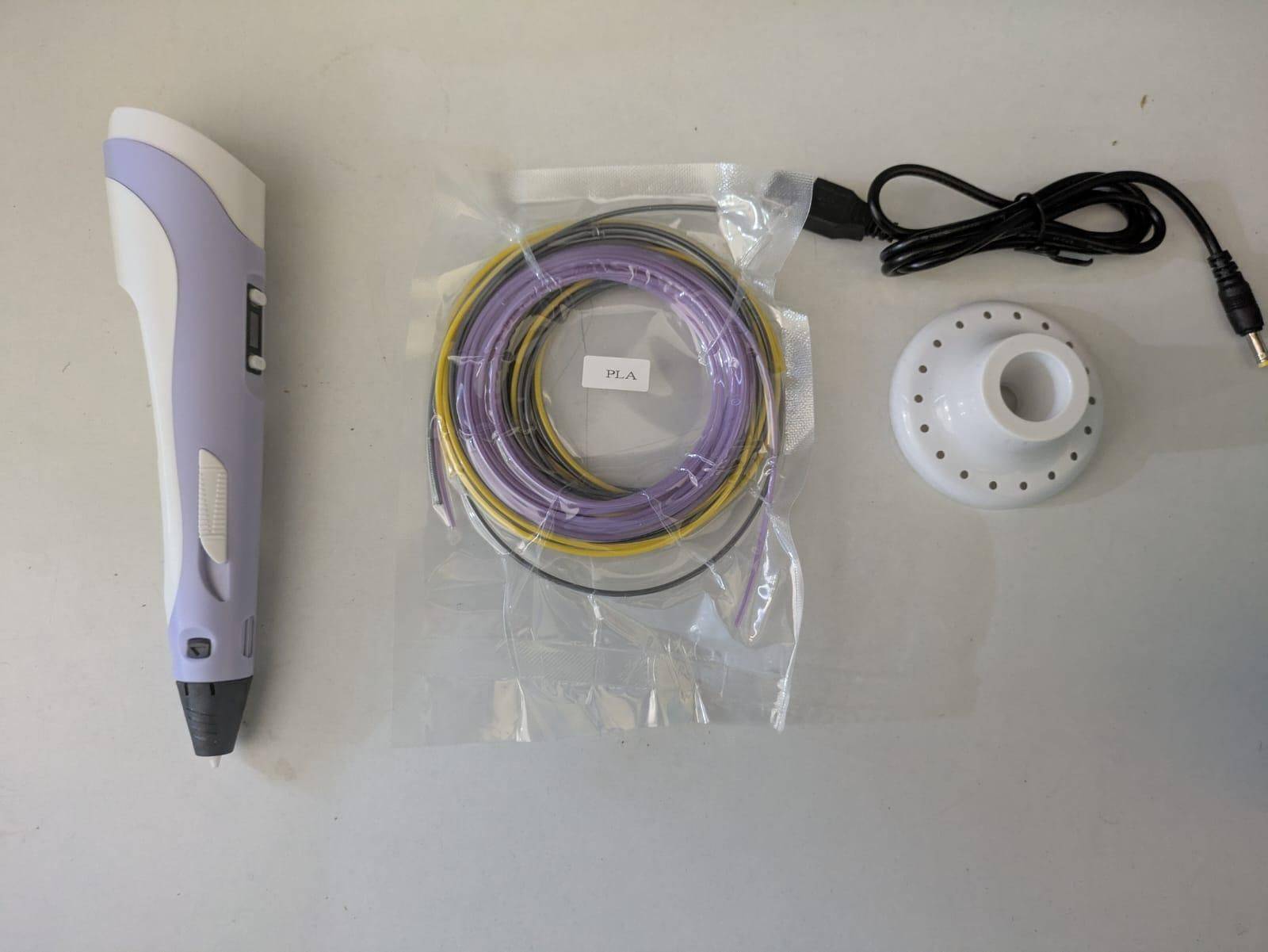 3D Printer Pen for Kids ? Complete 3D Drawing Pen Set with PLA Filament (Random Color)� - BulkBy