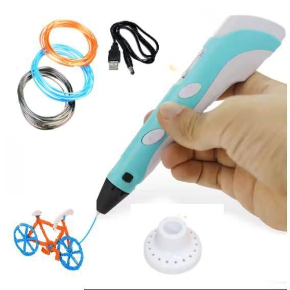 3D Printer Pen for Kids ? Complete 3D Drawing Pen Set with PLA Filament (Random Color)� - BulkBy