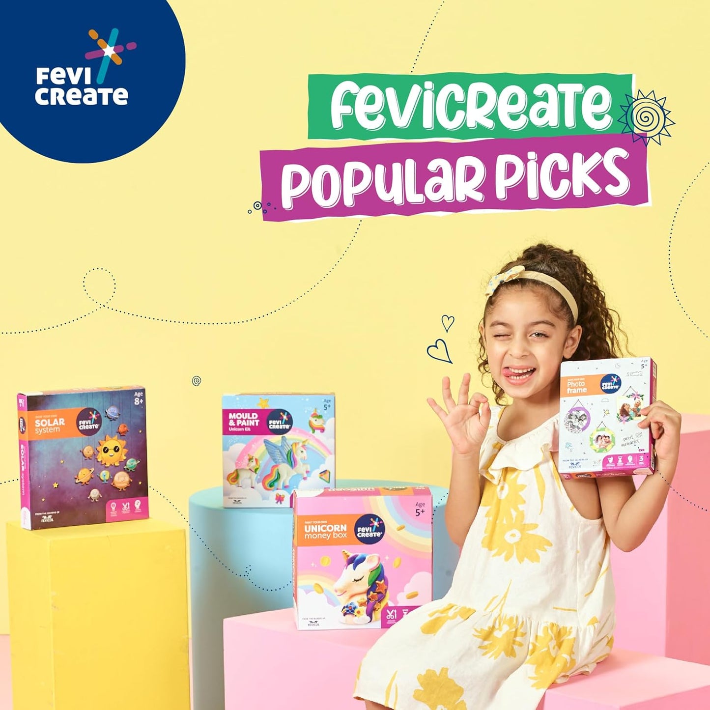 Fevicreate Bird House Craft Kit DIY for Kids 5+ | Paint & Hang