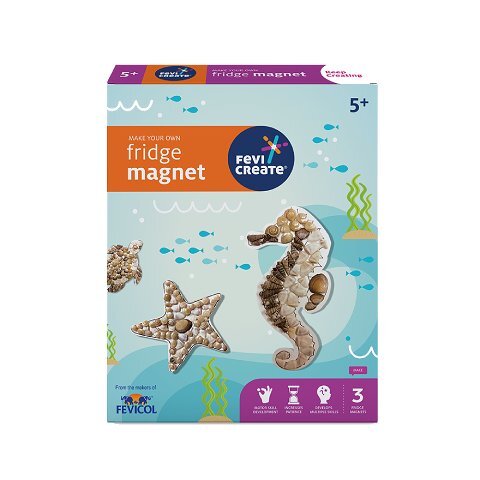 Fevicreate DIY Fridge Magnet Kit for Kids Boys Girls Minimum Price