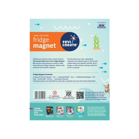 Fevicreate DIY Fridge Magnet Kit for Kids Boys Girls Minimum Price