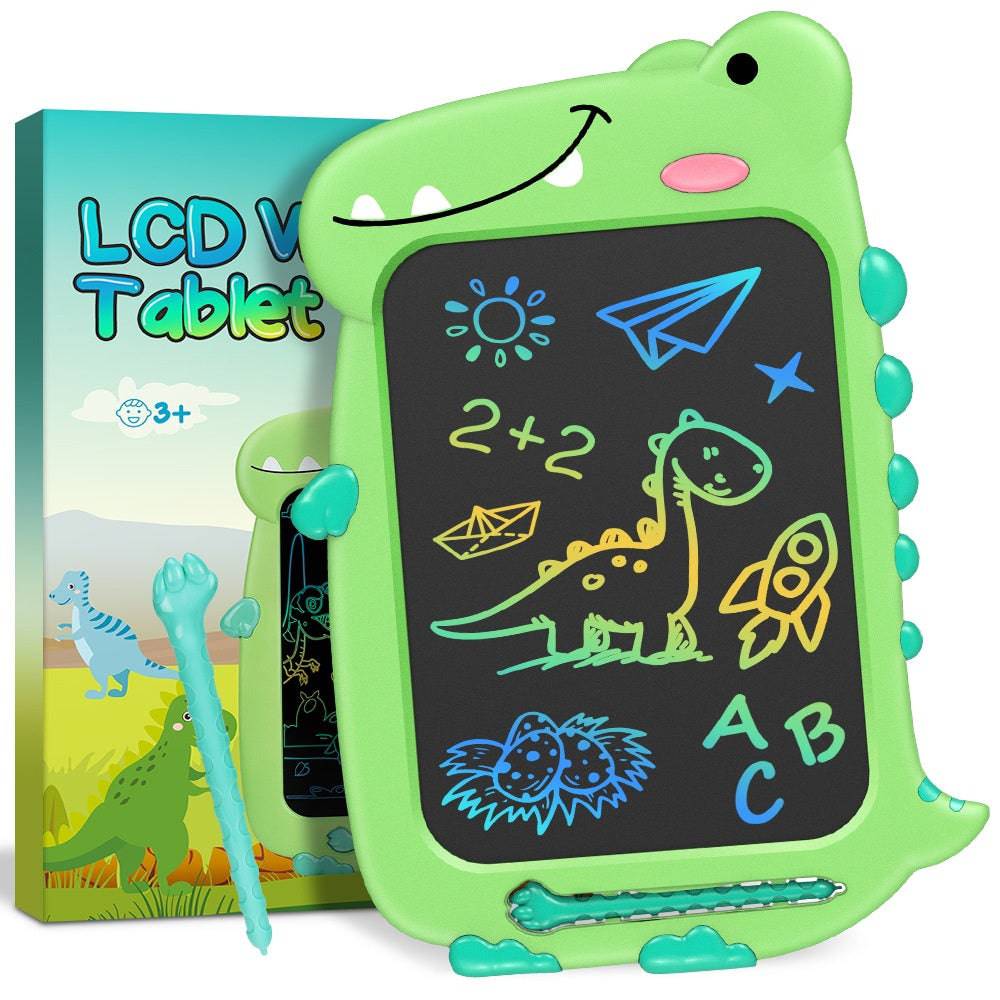 Cartoon Color Painting And Writing Educational Toys Children's Handwriting Drawing Board - BulkBy