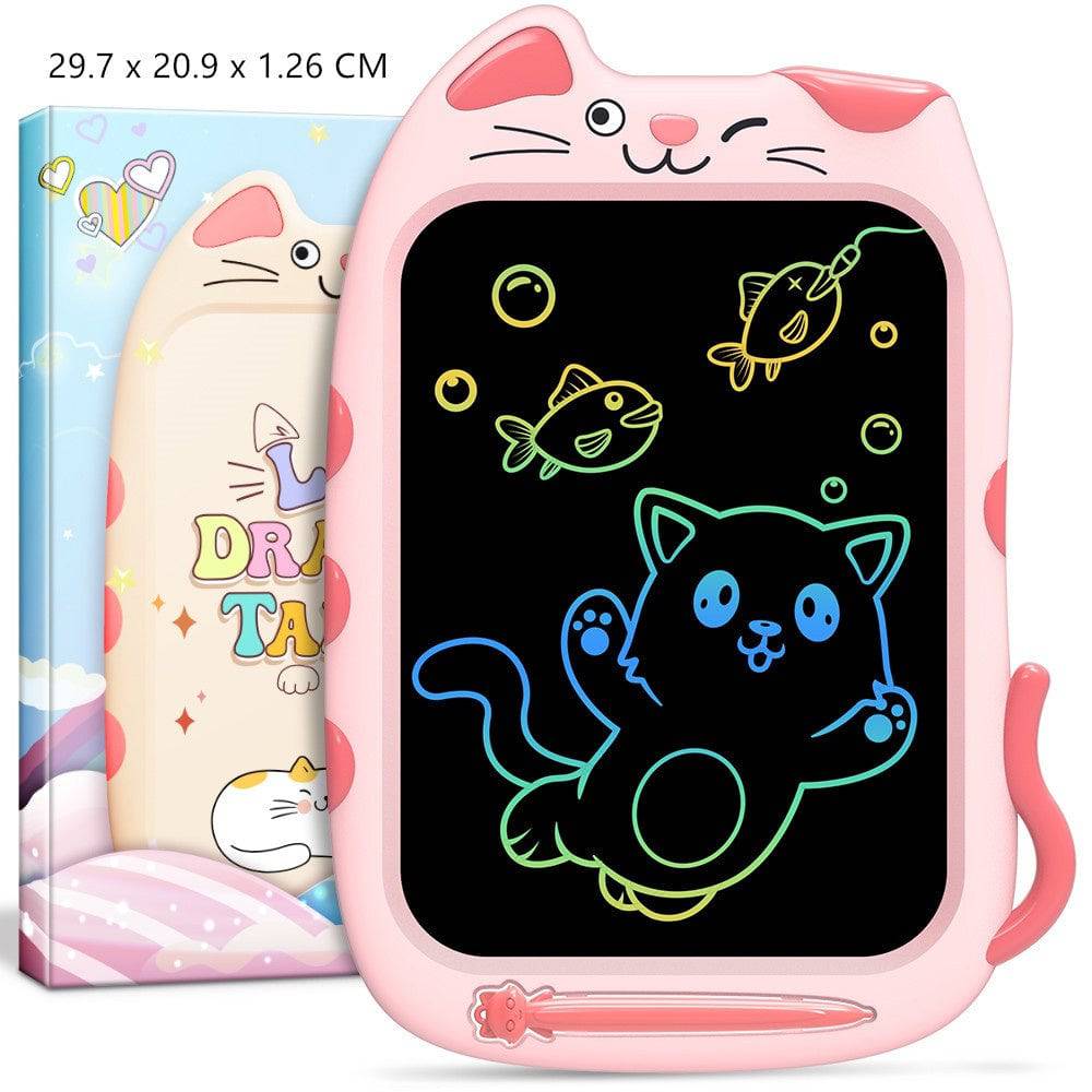 Cartoon Color Painting And Writing Educational Toys Children's Handwriting Drawing Board - BulkBy