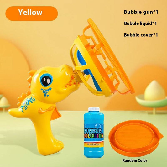 Children's Cartoon Dinosaur Automatic Bubble Blowing Toy - BulkBy
