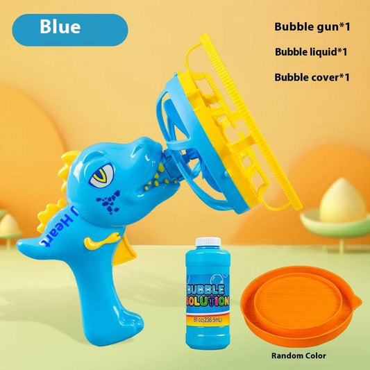 Children's Cartoon Dinosaur Automatic Bubble Blowing Toy - BulkBy