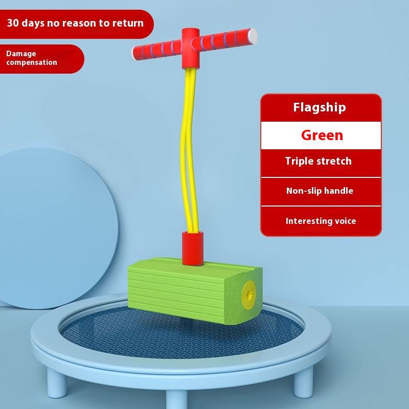 Children's Pogo Stick Frog Jump To Promote Growth And Height Artifact - BulkBy