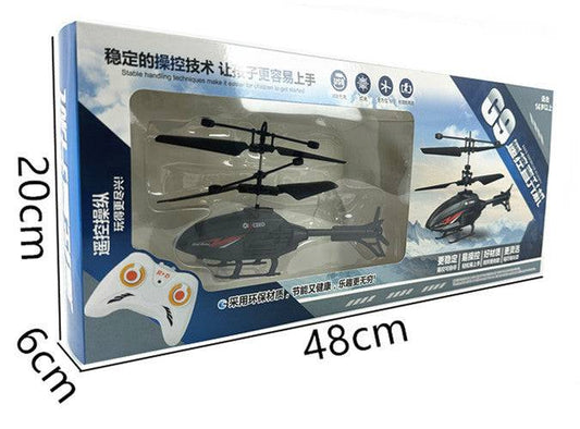 Children's Toy Remote Control Helicopter Drop-resistant USB Charging - BulkBy