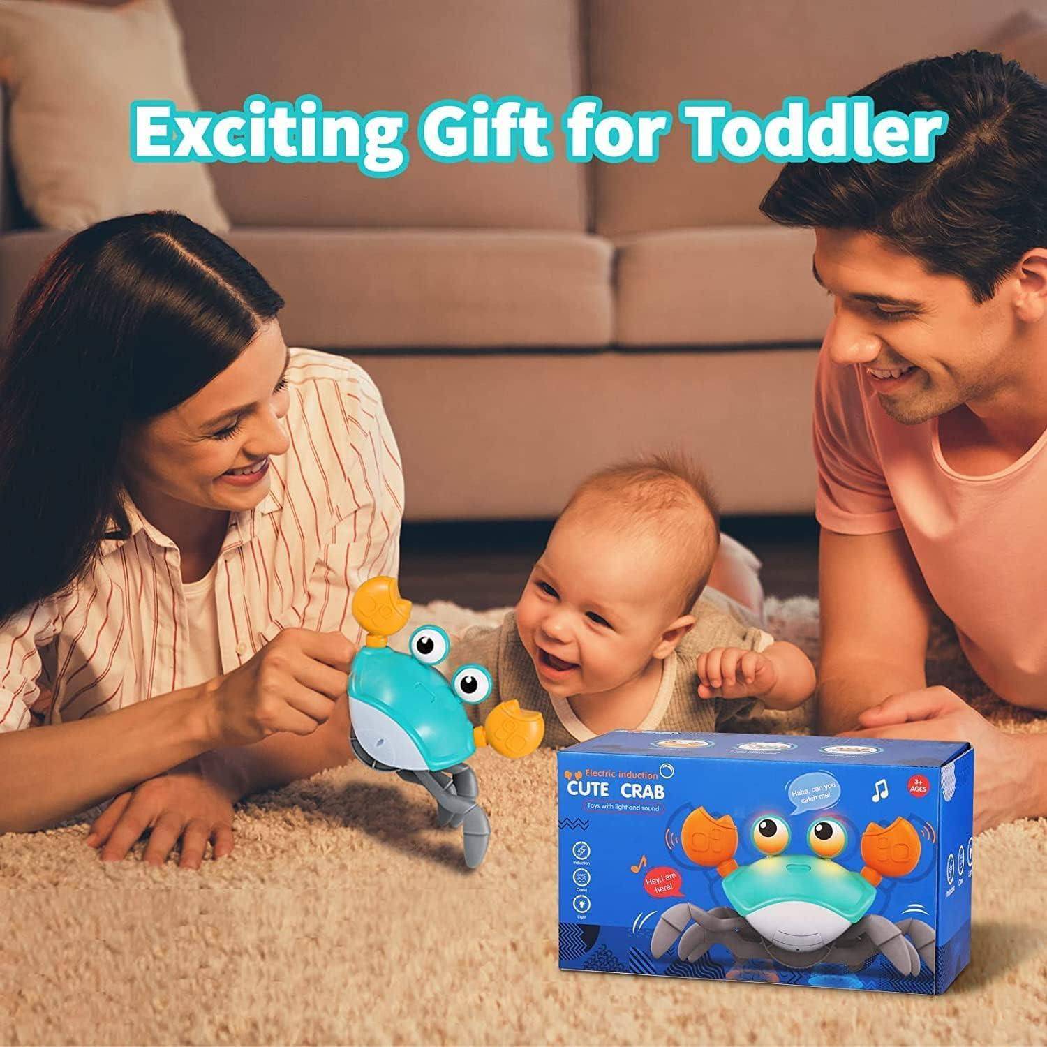 Cute Dancing Crab Toy with USB Rechargeable - BulkBy