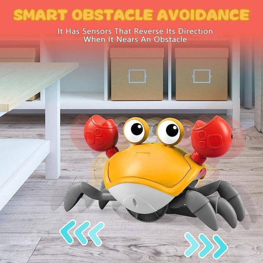 Cute Dancing Crab Toy with USB Rechargeable - BulkBy