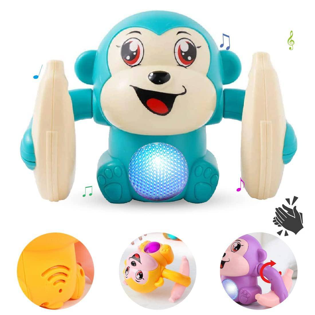 Dancing and Spinning Rolling Doll Tumble Monkey - BulkBy