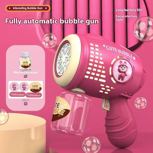 Electric Gatling Bubble Gun Children's Toys - BulkBy
