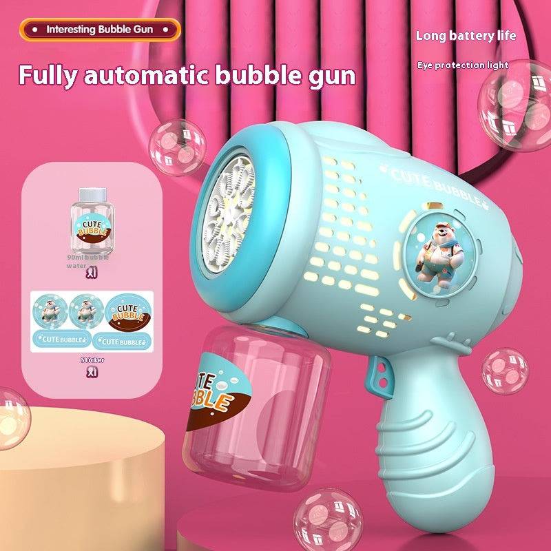 Electric Gatling Bubble Gun Children's Toys - BulkBy