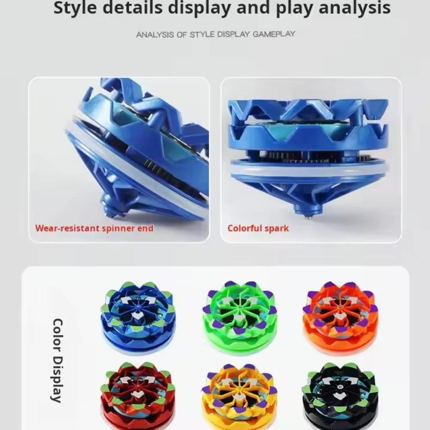 Handheld Thundering Gyroscope Toy for Kids (Pack of 1) - BulkBy