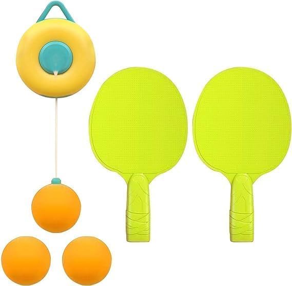Indoor Hanging Table Tennis Self Training Set for Kids  Ping Pong Set