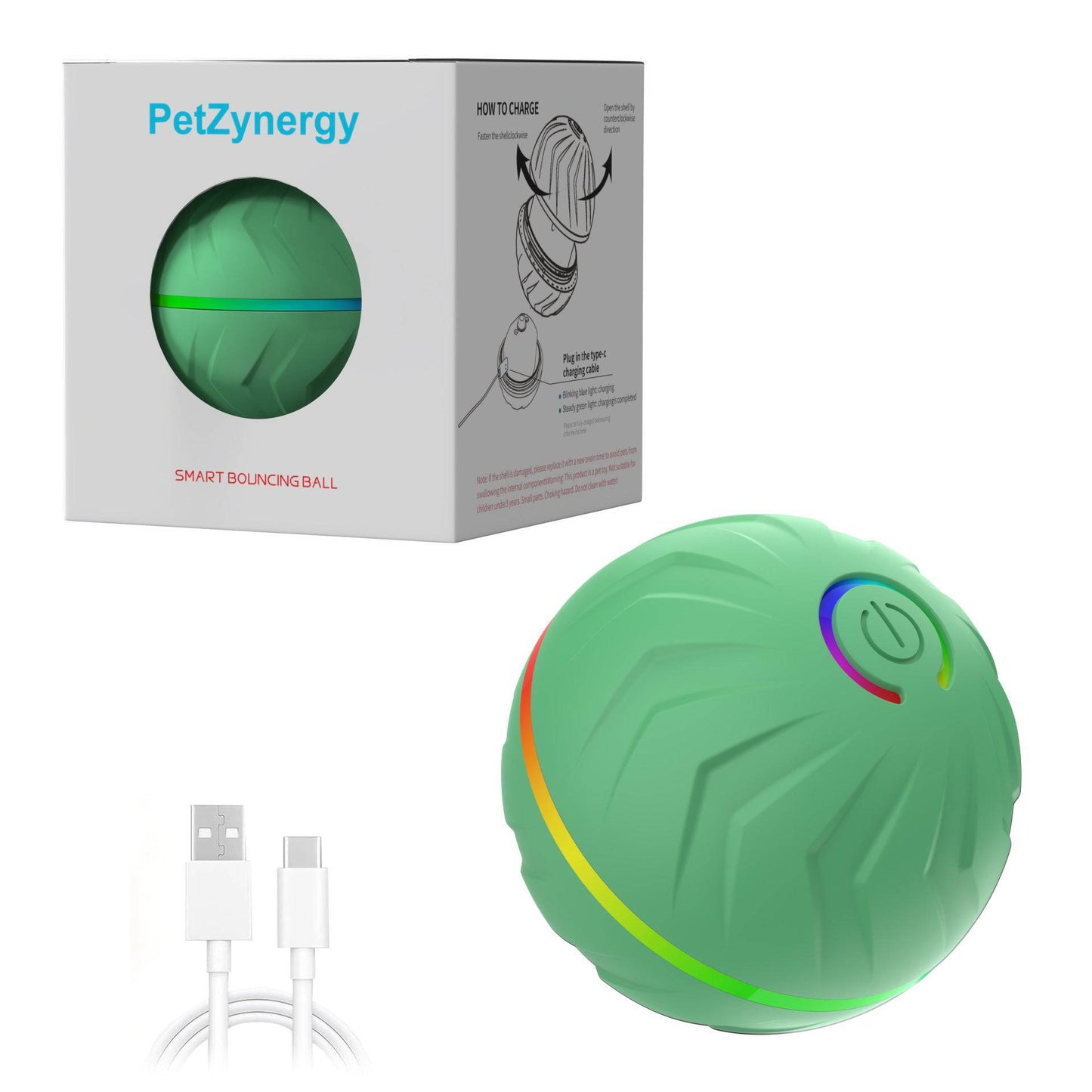Intelligent Gravity Bouncing Ball Dog Toy Ball - BulkBy