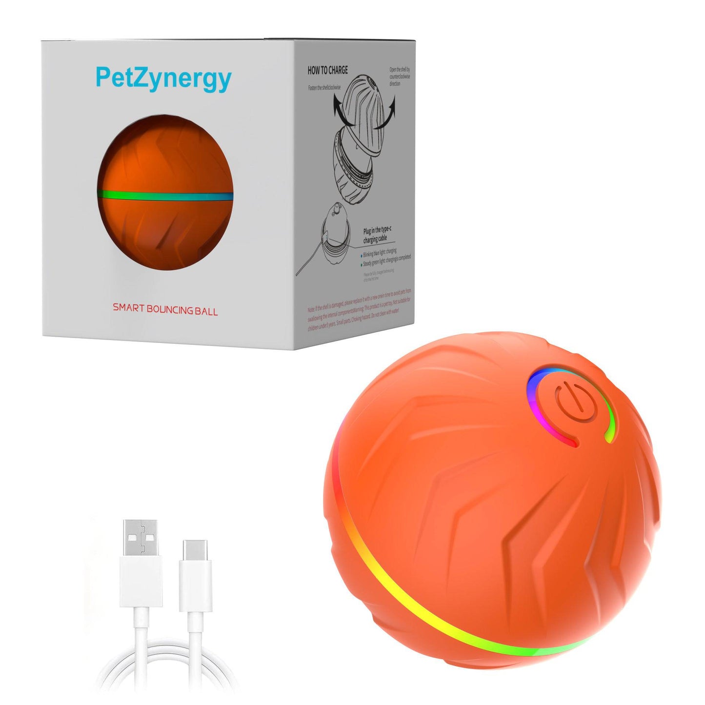 Intelligent Gravity Bouncing Ball Dog Toy Ball - BulkBy