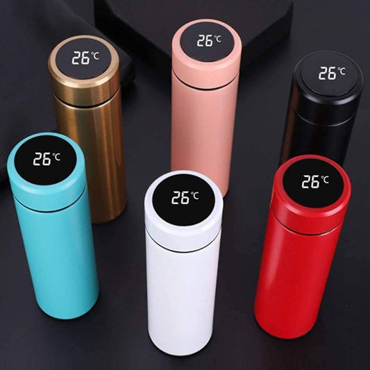LED Temperature Display Flask - BulkBy