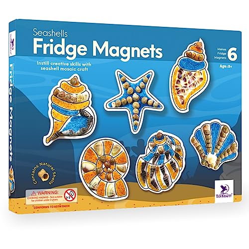 TOYKRAFTT Fridge Magnets Art & Craft DIY Kit for Kids for Age of 6+ Years