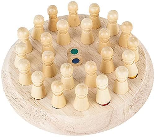 Wooden Memory Match Stick Chess Board Game for Kids