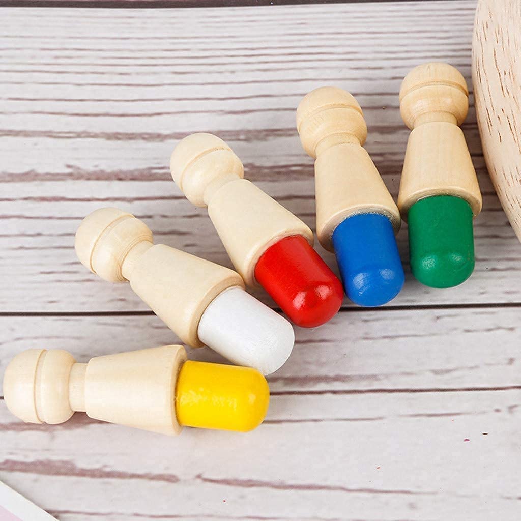 Wooden Memory Match Stick Chess Board Game for Kids